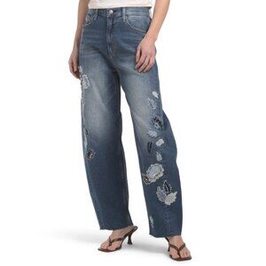 DRIFTWOOD JEANS Denim Parker X Floral Foliage Jeans